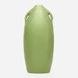 Early vase with trefoils by Artus Van Briggle for Van Briggle Pottery, 1904, glazed earthenware, sold Sep 2021