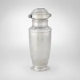 Charles S. Green & Co., Mixit cocktail shaker, c. 1930, silver-plated metal