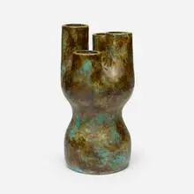 Les 2 Potiers, Candelabrum, 1960, glazed stoneware