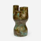 Les 2 Potiers, Candelabrum, 1960, glazed stoneware