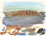 Per Kirkeby, Ohne Titel (Landschaft)