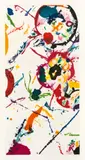 Sam Francis, Leo rising, 1991, Farbaquatinta auf Velin
