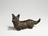 Skye-Terrier by Renée Sintenis, 1928, Bronze mit brauner Patina, sold May 2019
