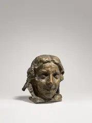 Bernhard Hoetger, Kopf Paula Modersohn-Becker, 1927, Bronze mit goldbrauner Patina
