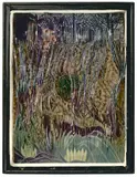 Jiří Kolář, Zpečetěný Akt (Versiegelter Akt), 1975, Ventillage und Münze auf Chiasmage aus Offset