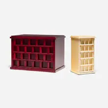 Marco Zanuso, Box drawers, set of two, 1991, painted and stained wood