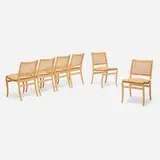 Bruno Mathsson, Kerstin dining chairs, set of six