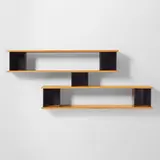 Charlotte Perriand, Nuage Bibliothèque, c. 1956, ash, enameled aluminum, aluminum