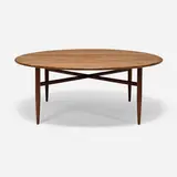 Sam Maloof, Custom dining table, c. 1965, walnut