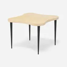 Paul Theodore Frankl, Dining table, model 5002, c. 1948, lacquered cork, lacquered wood