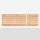 Paul Laszlo, Custom wood drapes from the John M. Hudspeth Residence, set of two