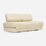 De Sede, DS 85 daybed, c. 1975, leather, chrome-plated steel
