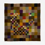 Leza McVey, Wall Hanging, 1977, hand-knotted wool