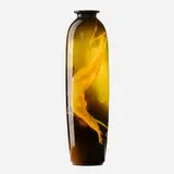 Standard Glaze vase with nymph by Robert Bruce Horsfall for Rookwood Pottery, 1894, glazed earthenware, sold Sep 2021