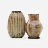 Martin Brothers Pottery, Cabinet vases, set of two
