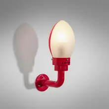 Sconce, model 267 by Franco Albini, 1962, painted steel, painted frosted glass, chrome-plated brass, sold Feb 2025