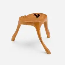 Stool by Hugo França, pequi, sold Feb 2025