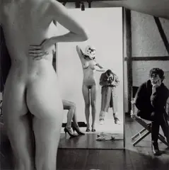 Daniel Josefsohn, Lieber Helmut, lieber George, ich wollte auch mal mit der Eisenbahn spielen, 2008, C-Print, 2016