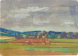 Hermann Glöckner, Johnsbach, Falkenhorst