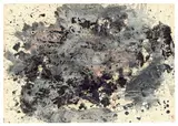 Fred Thieler, Gr. 9/61, 1961, Mischtechnik auf Papier