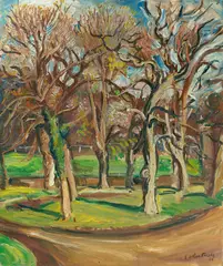 Othon Friesz, Arbres, 1940, Öl auf Leinwand
