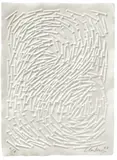 Ohne Titel by Günther Uecker, 2003, Prägedruck auf festem Velin, sold Jun 2017