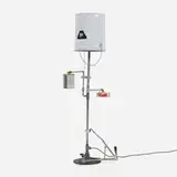 Greg Colson, Poly-Directional Floor Lamp, 1993, mixed media assemblage