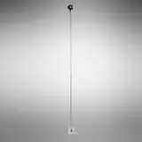 Takis, Signal lamp, series 2, 1968, painted aluminum, crackle-lacquered aluminum, chrome-plated steel, acrylic