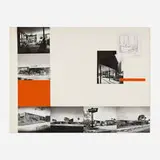 A. Quincy Jones, Presentation panels for Sascha Brastoff Ceramic Factory, c. 1950, gelatin silver prints and offset lithograph on illustration board