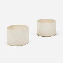 Lagardo Tackett, Planters model C-16-11, pair, c. 1960, glazed stoneware