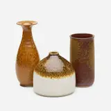 Brother Thomas Bezanson, Collection of three vases