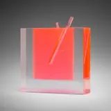 Shiro Kuramata, Flower vase #3, 1989, acrylic, glass