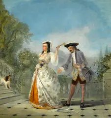 Henry Andrews, The Reluctant Courtship