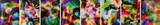 Thomas Ruff, Substrate, 2009, Ditone-Print auf festem Papier, 8-teiliges Leporello