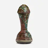 Paul Soldner, Floor vase, c. 1960, glazed stoneware