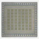 Contemporary, Swedish-style flatweave carpet, hand-woven wool