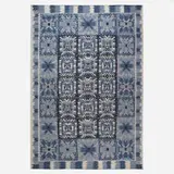 Contemporary, Flatweave carpet, hand-woven wool