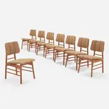 Greta Magnusson Grossman, Dining chairs, set of eight
