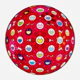 Takashi Murakami, Fireball, 2022, offset lithograph in colors