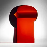 Head V with Square Eye by Stanislav Libenský and Jaroslava Brychtová, 1988-92, cast and polished glass, offered Jan 2026