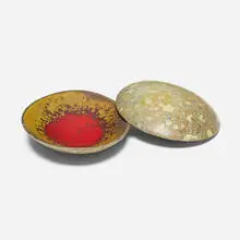 Hans Hedberg, Vide-poche, glazed stoneware