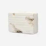 Daniel Arsham, Eroded Attaché, 2019, plaster, crushed glass, aluminum