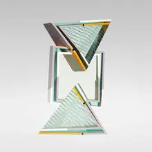 William Carlson, Untitled, 1986, laminated glass