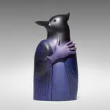 Ross Richmond, Transformation Stellar Jay, 2009, blown and hot sculpted glass