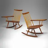 Mira Nakashima, Lounge Rockers with Arm, pair