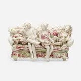 Chris Antemann, Maid's Eye View, 2009, glazed and gilt porcelain