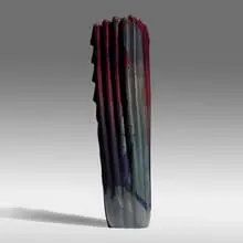 William Morris, Standing Stone, 1982, hand-blown glass
