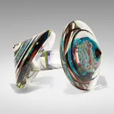 Michael Pavlik, Virtual Equinox #1843, 1985, cut, polished, and laminated glass