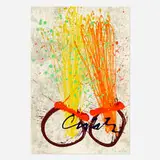 Dale Chihuly, Untitled (Baskets), lithograph in colors with hand painting