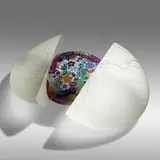 Richard Ritter, Floral Core, 2002, cast and sandblasted glass, murrine